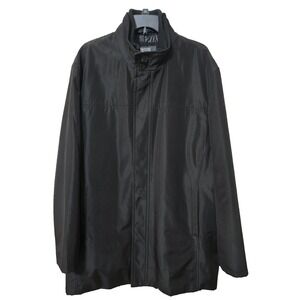 NICE Kenneth Cole Reaction Lined Quilted Full Length Men's Coat - Size X-Large